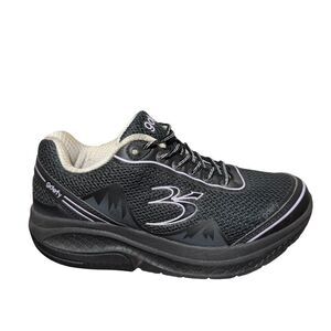 Gdefy Women's Black and Gray Sneakers size 7